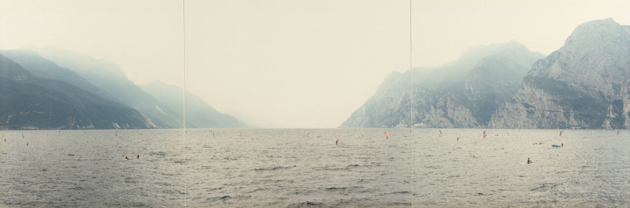 Lake Garda. by Andreas Gursky