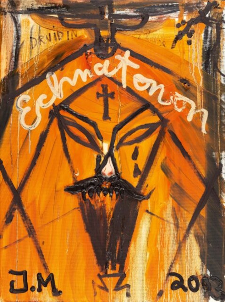 “Dr. Milkhot de Frahab”. by Jonathan Meese