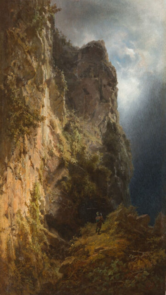 The Eagle Hunter. by Carl Spitzweg