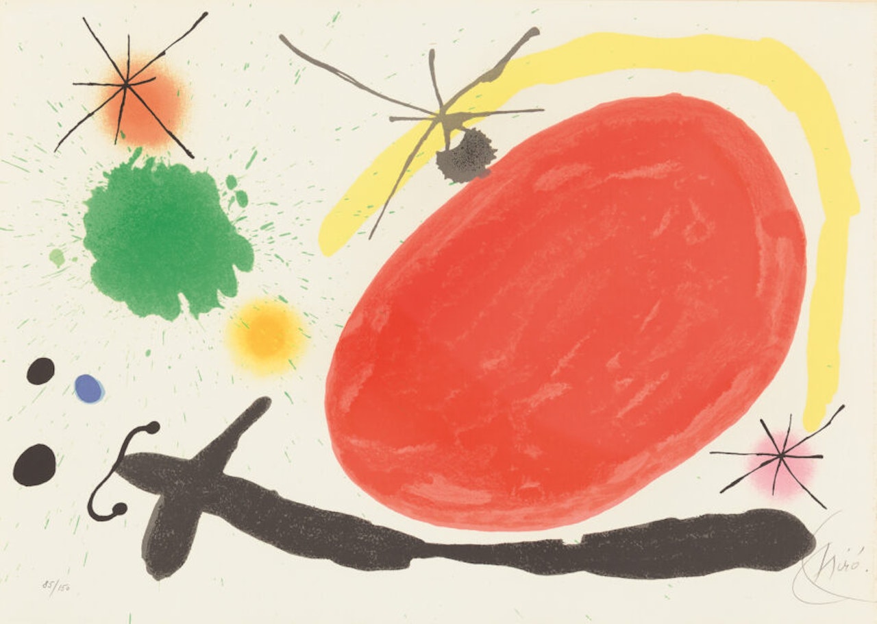 The Japanese woman by Joan Miró