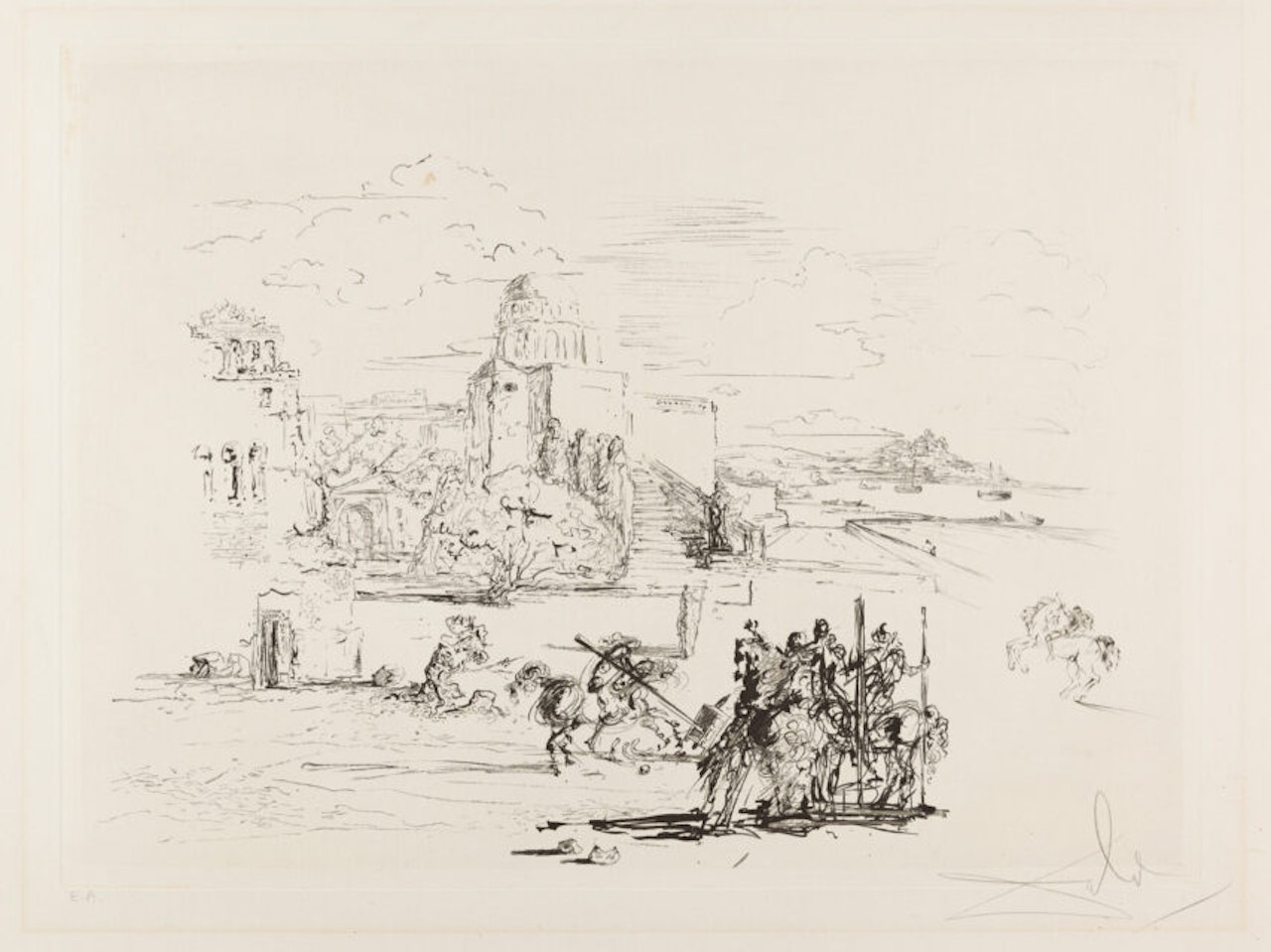 Figueras; Rome and Cadaques by Salvador Dali