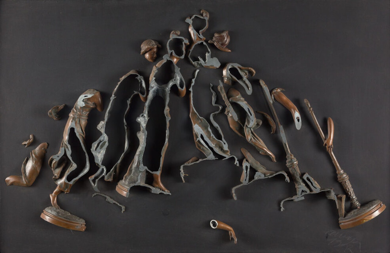 Untitled (statue découpée). by Arman