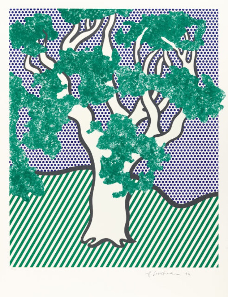 Rain Forest from x Columbus x In search of a New Tomorrow by Roy Lichtenstein