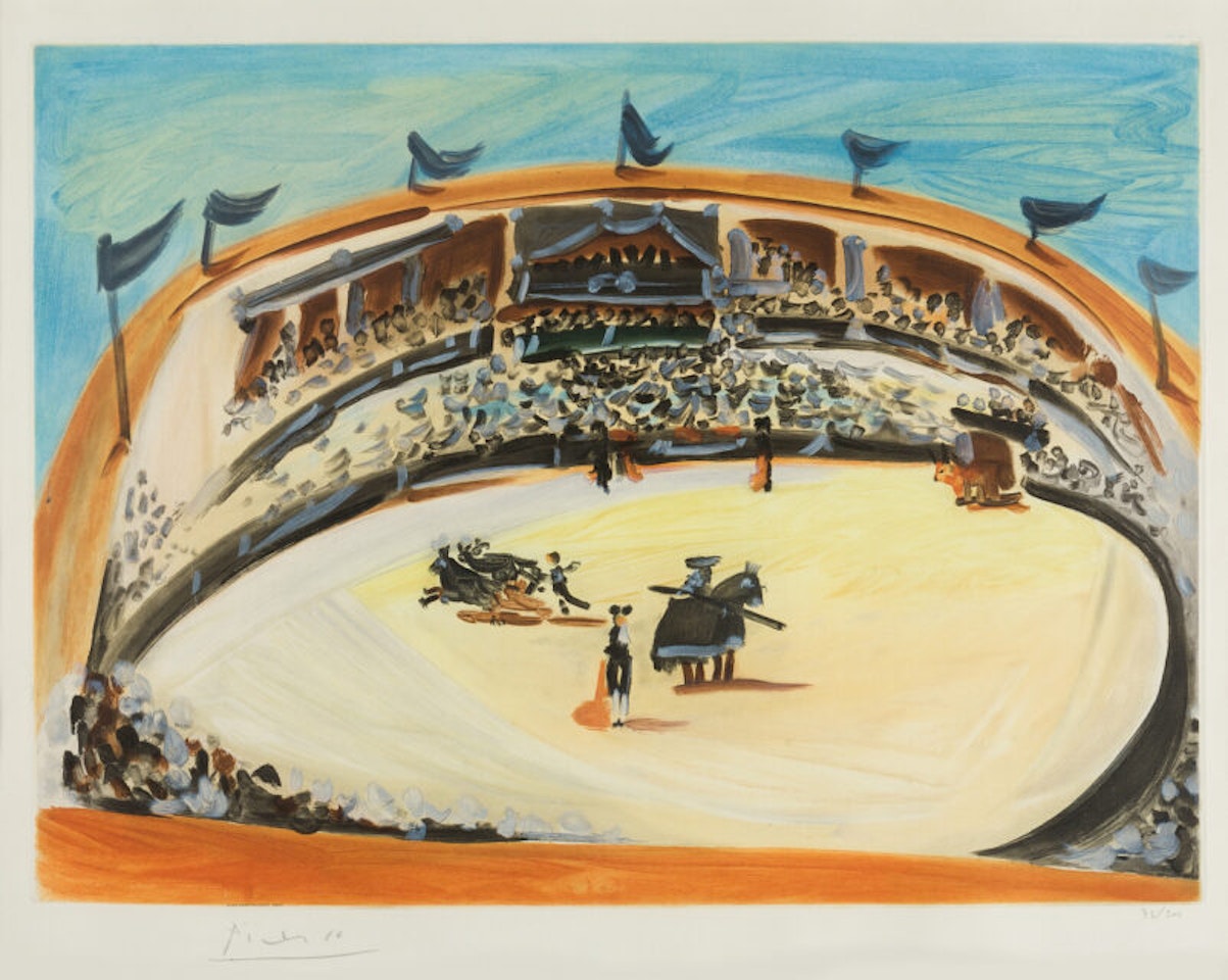 La Corrida by Pablo Picasso