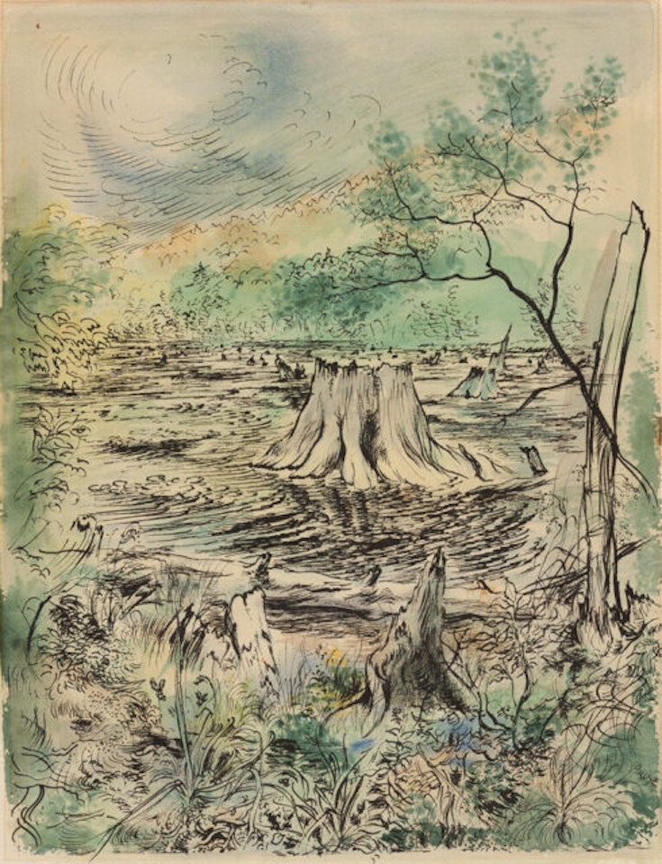 Stompbay Garnet Lake by George Grosz