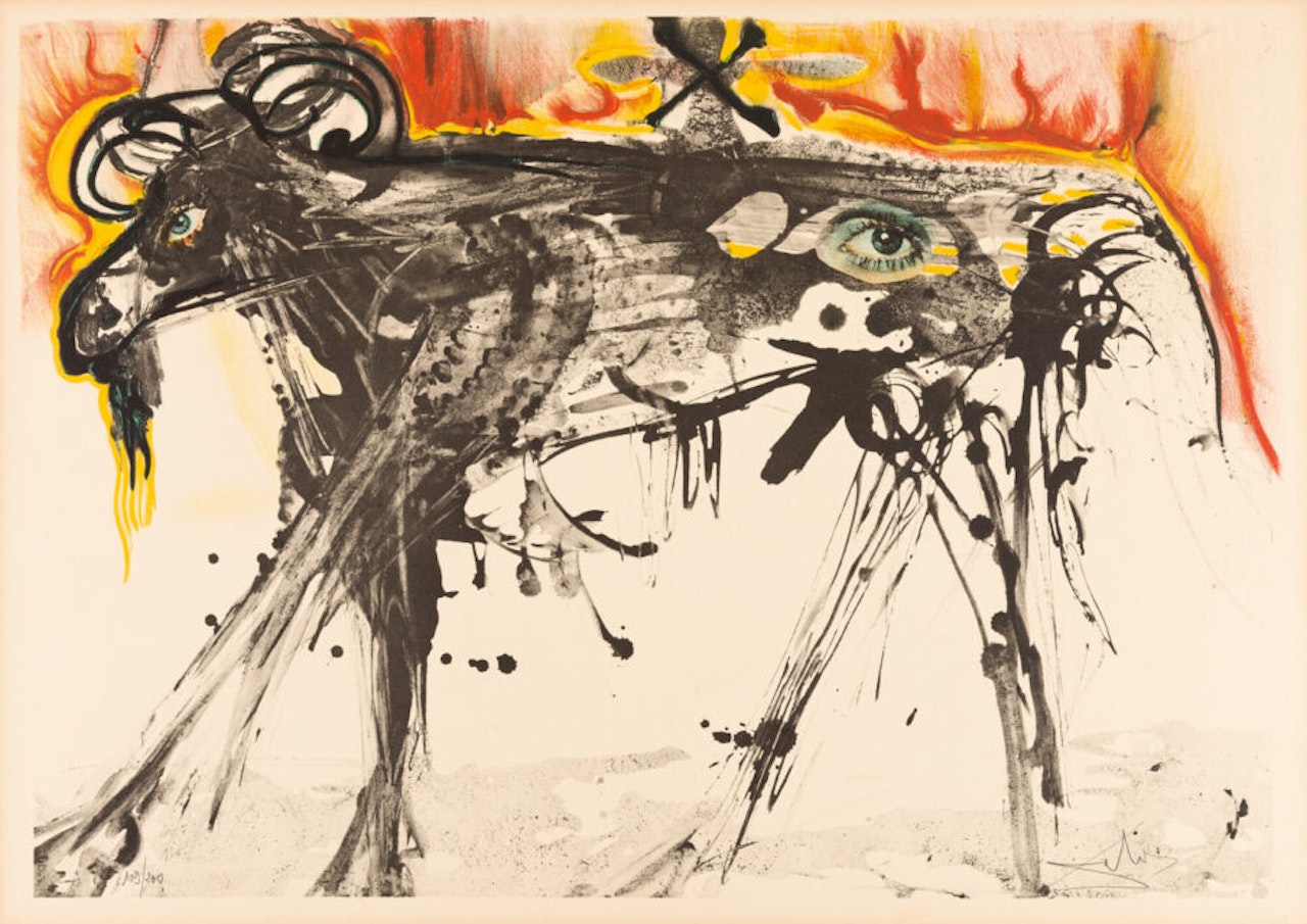 The ram by Salvador Dali