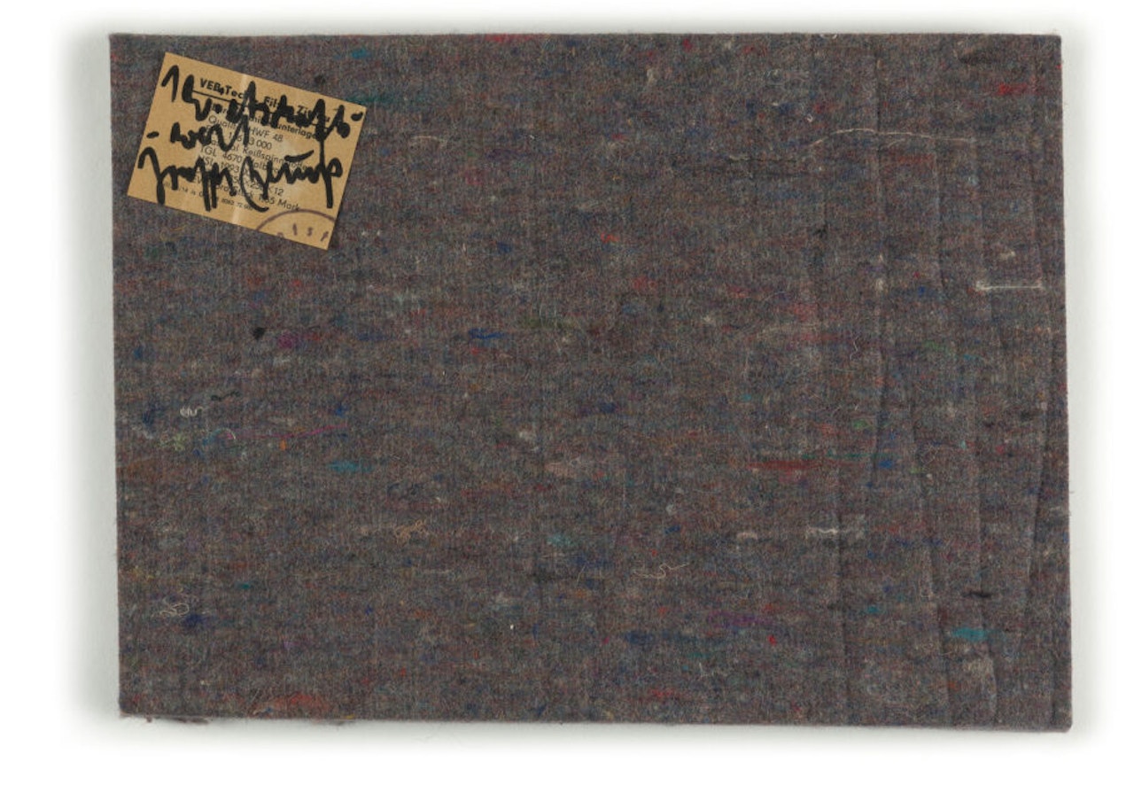 GDR felt by Joseph Beuys