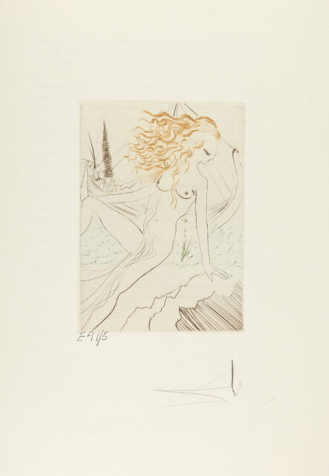 Figueras; Series of 10 sheets x Decameron by Salvador Dali