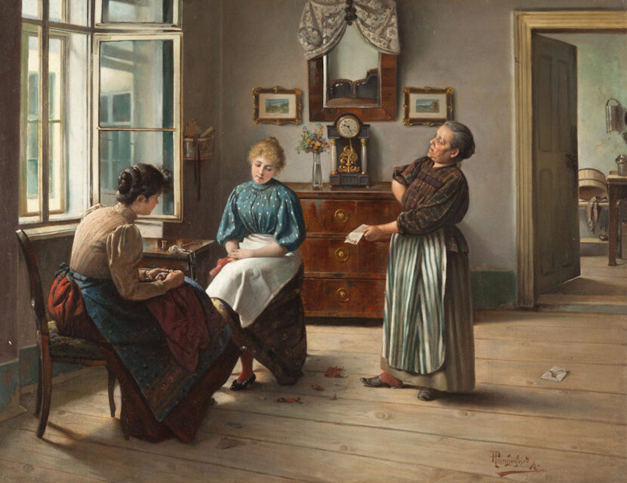 The letter by Alois Heinrich Priechenfried