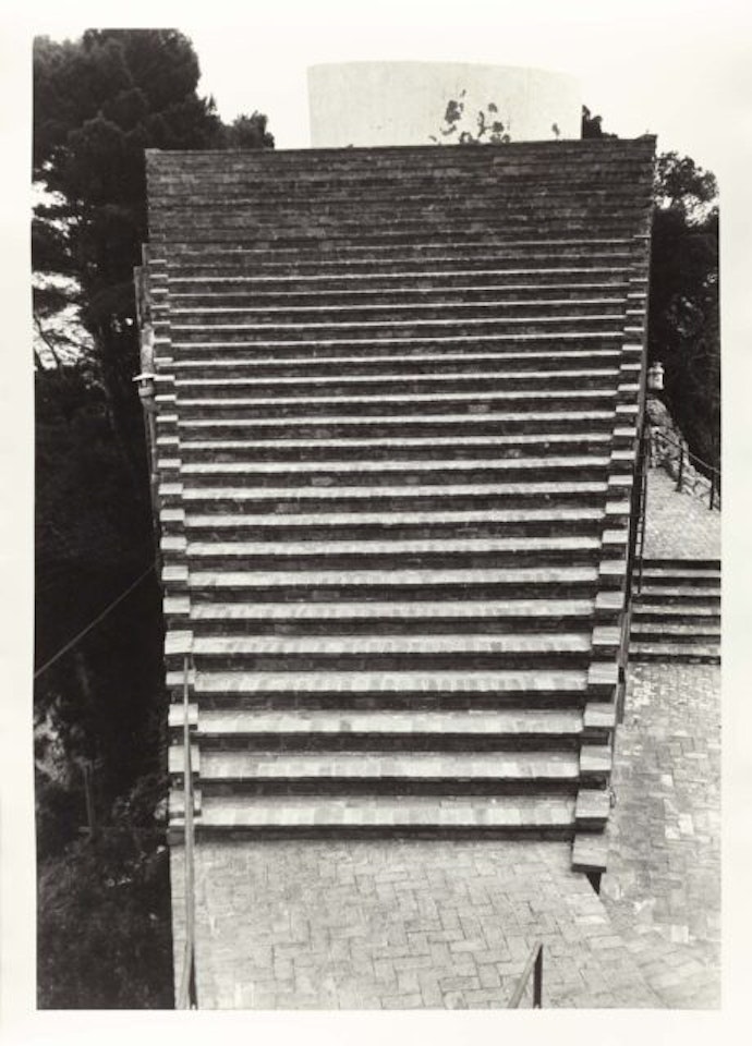 Villa Malaparte, Capri. by Günther Förg