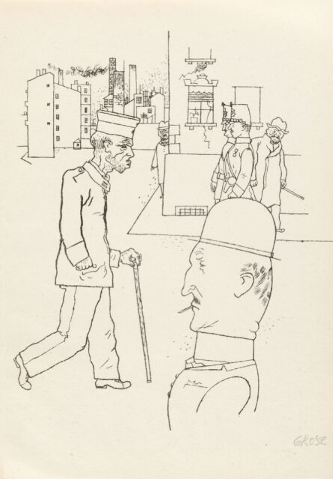 Unemployed by George Grosz