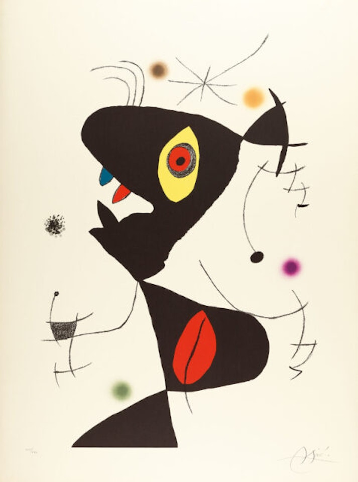 Sheet 6 from x Oda a Joan Miró by Joan Miró