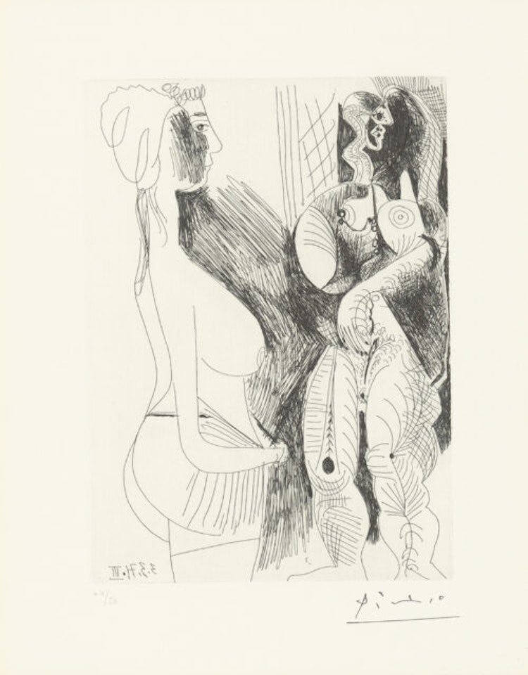 Deux Femmes by Pablo Picasso