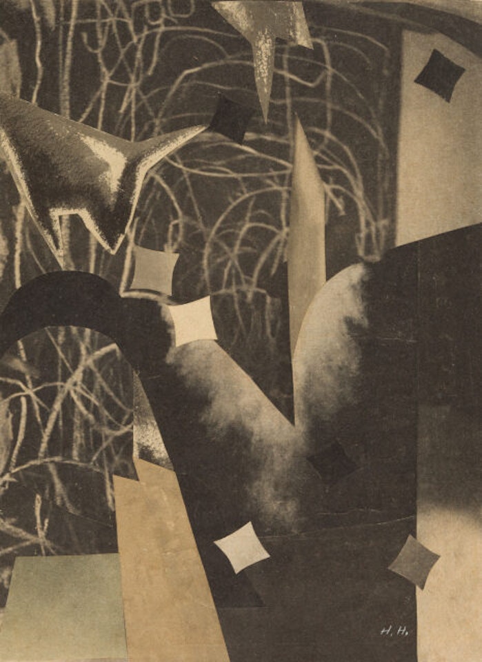 Untitled (sticky drawing). by Hannah Höch