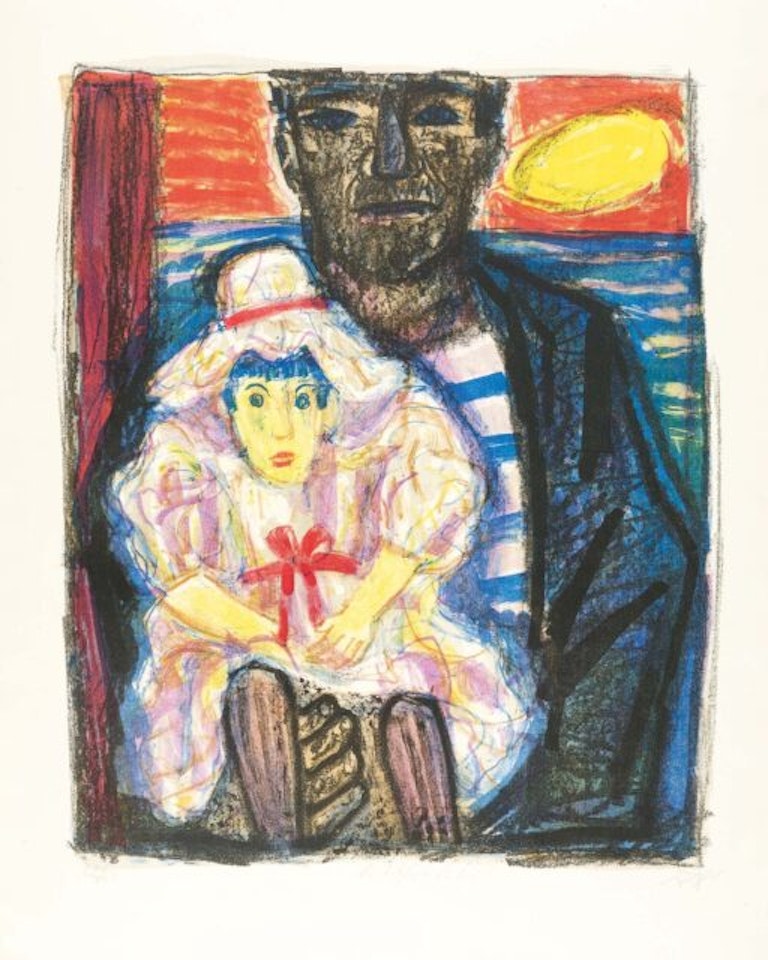 “The Fisherman and the Child” by Otto Dix