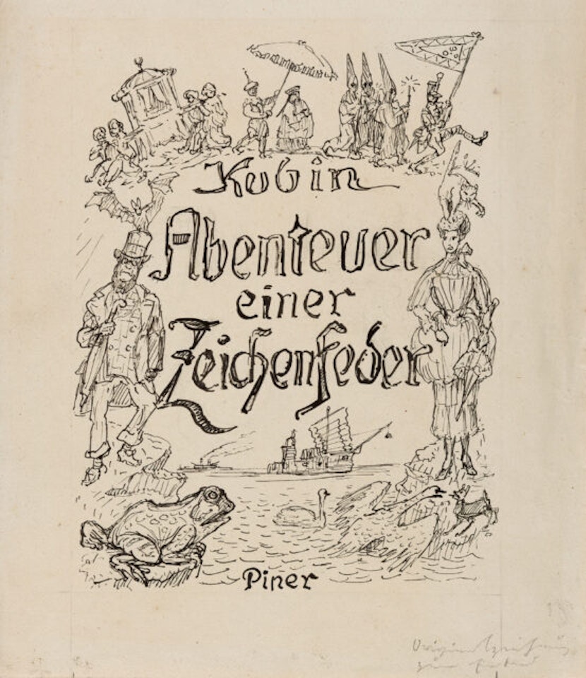 Adventures of a drawing pen by Alfred Kubin