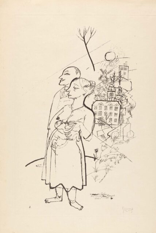 Family from x Ecce Homo. by George Grosz