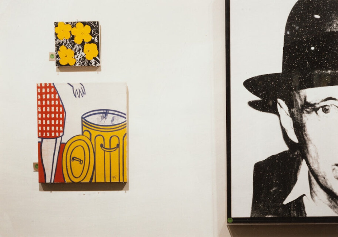 Warhol & Lichtenstein by Louise Lawler