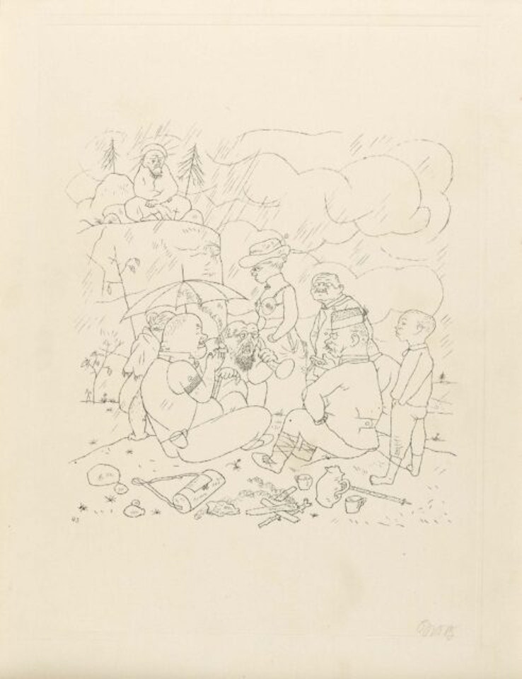 Germanentag from x Ecce Homo. by George Grosz