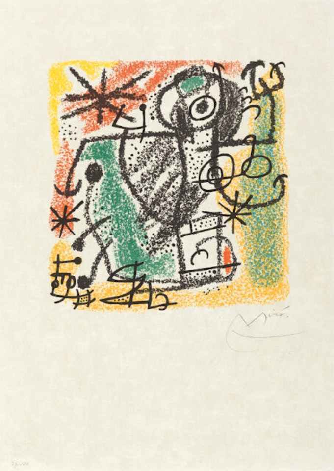 Les Essences de la terra. by Joan Miró
