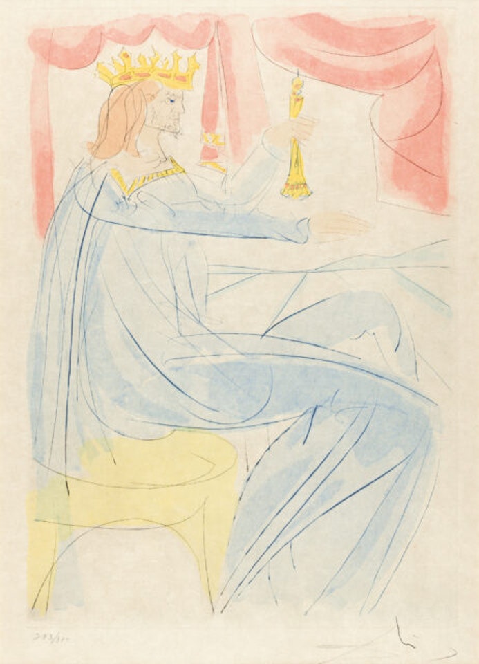 King Solomon from x Our Historical Heritage by Salvador Dali