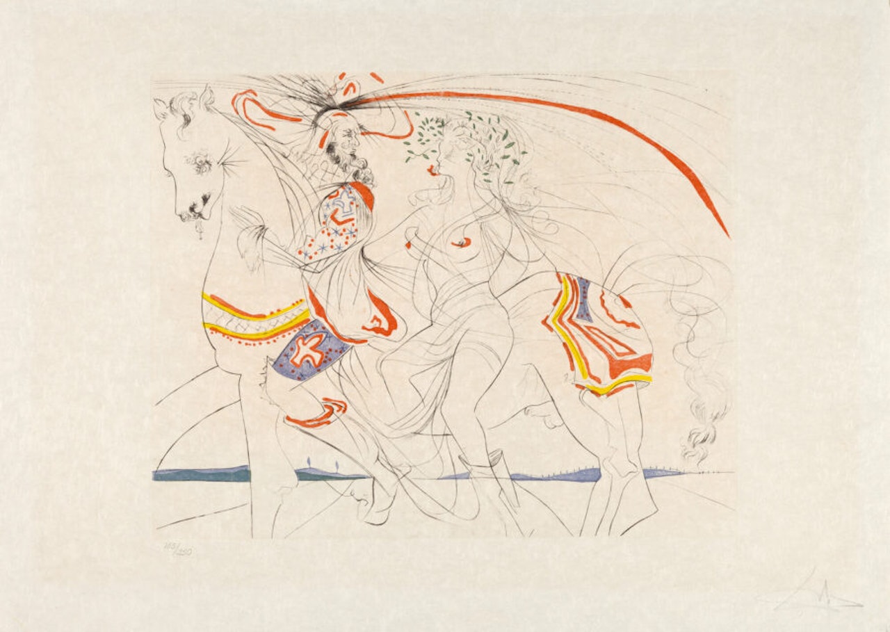 Diane de Poitiers by Salvador Dali