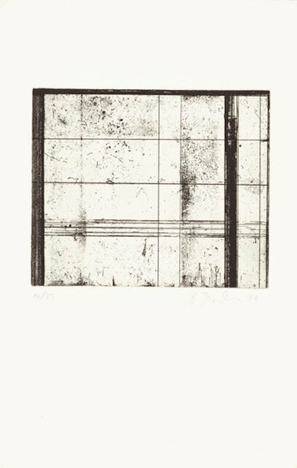 Untitled (Tiles) by Brice Marden
