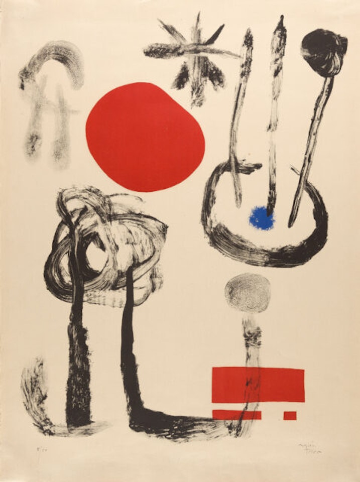 Germination Nocturne. by Joan Miró