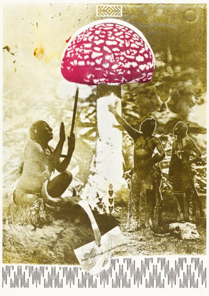 Mu nieltnam netorruprup by Sigmar Polke