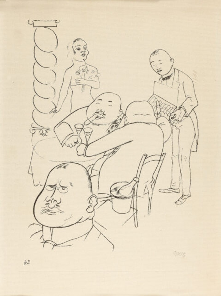Esplanade from x Ecce Homo by George Grosz