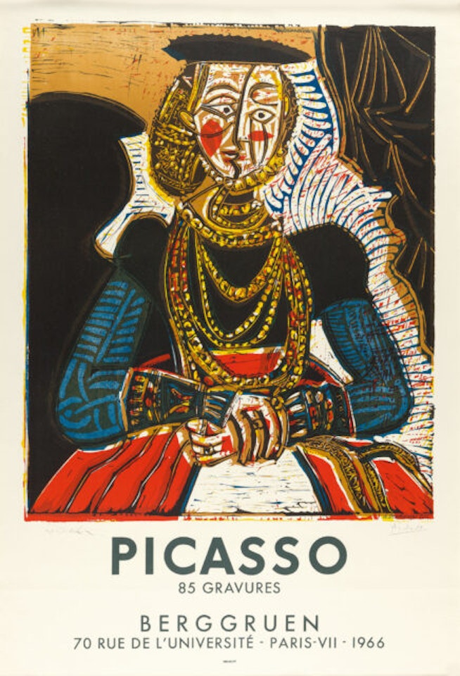 Poster x Picasso / 85 Gravures. by Pablo Picasso