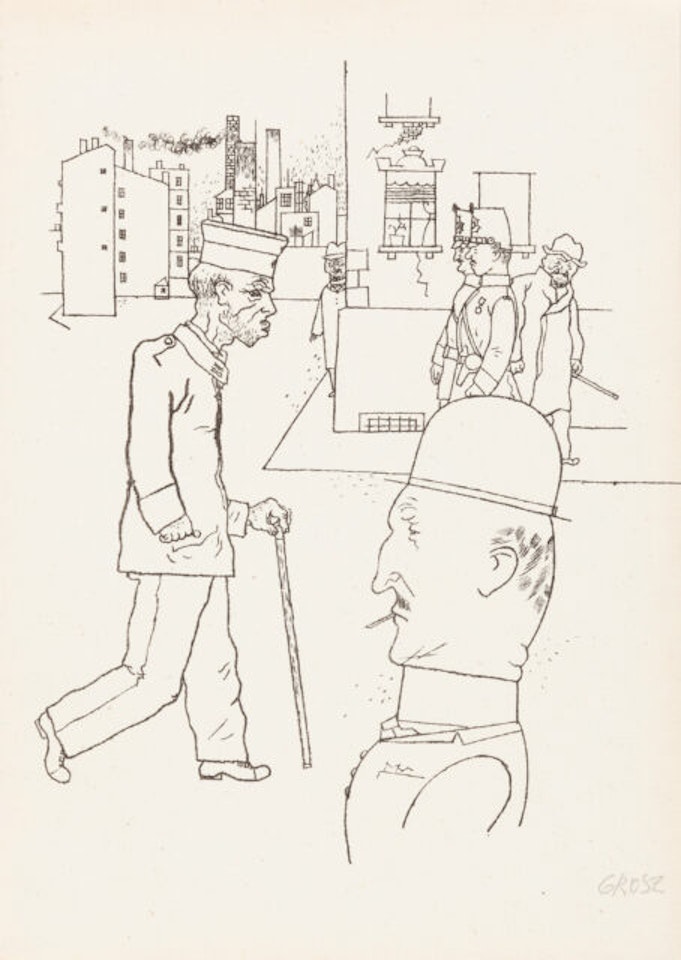 Unemployed by George Grosz