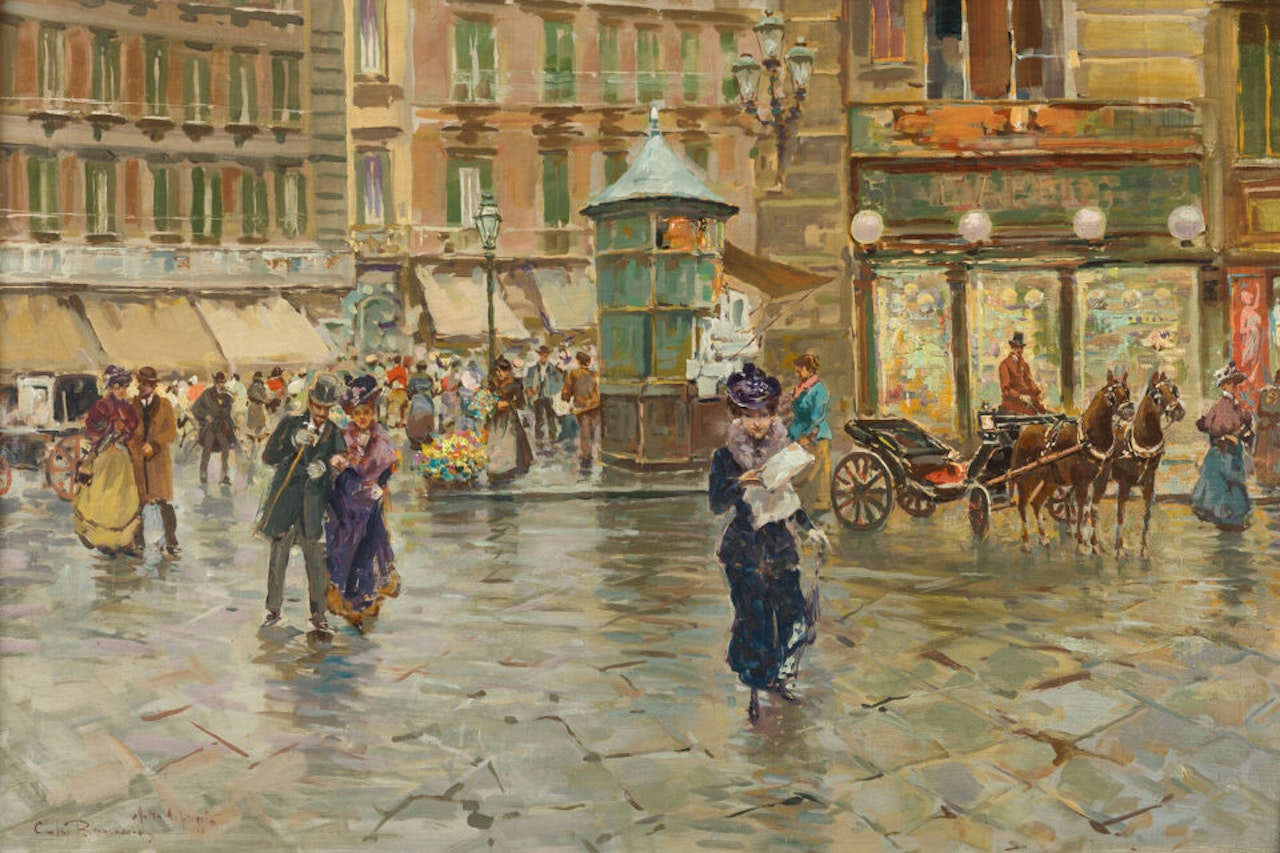 “effetto di pioggia” (in Naples when it rains) by Carlo Brancaccio