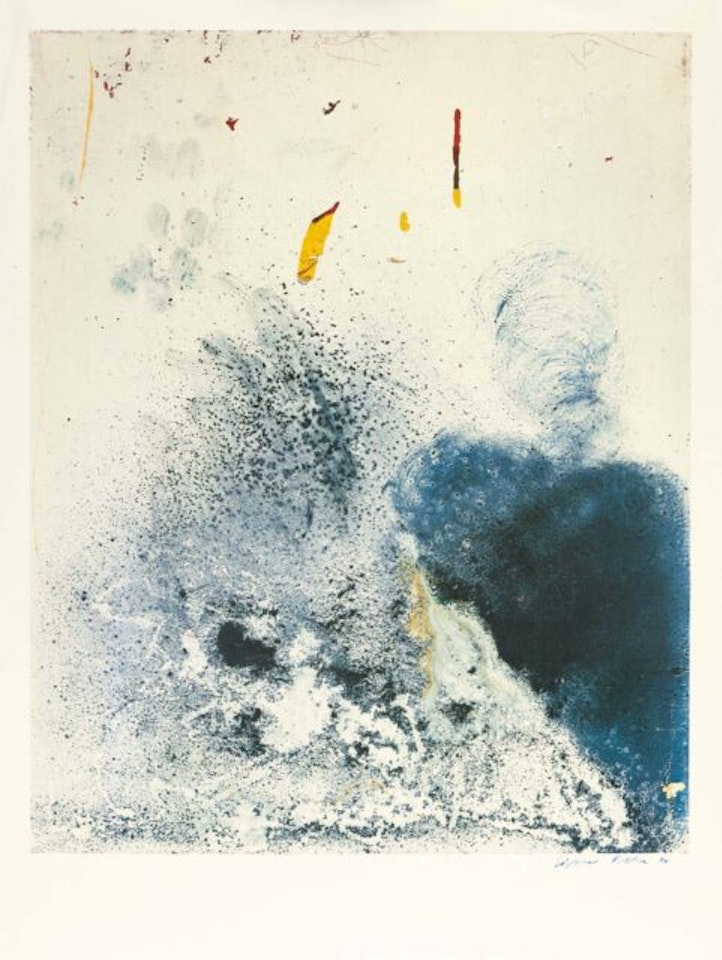 Untitled (color sample I). by Sigmar Polke