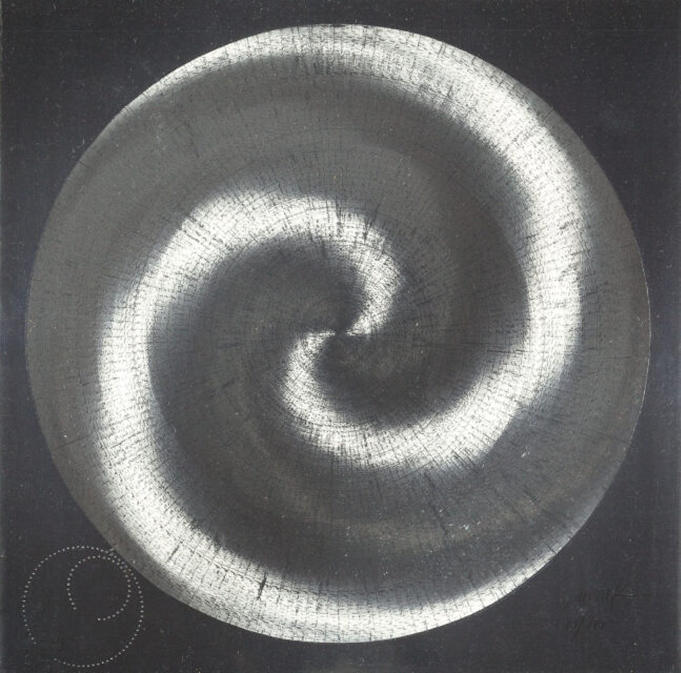 Light spiral. by Heinz Mack