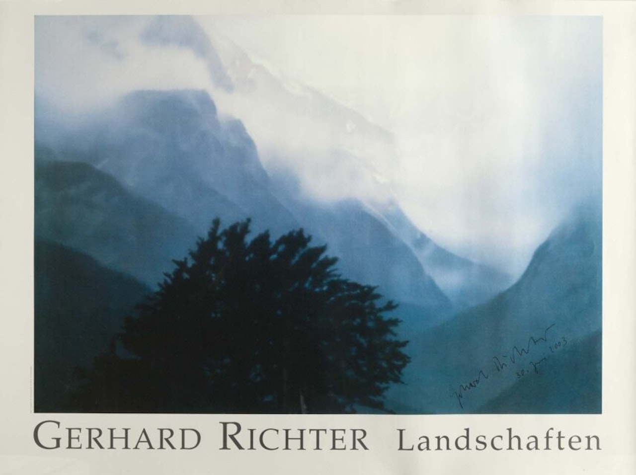 Poster x Gerhard Richter landscapes. by Gerhard Richter