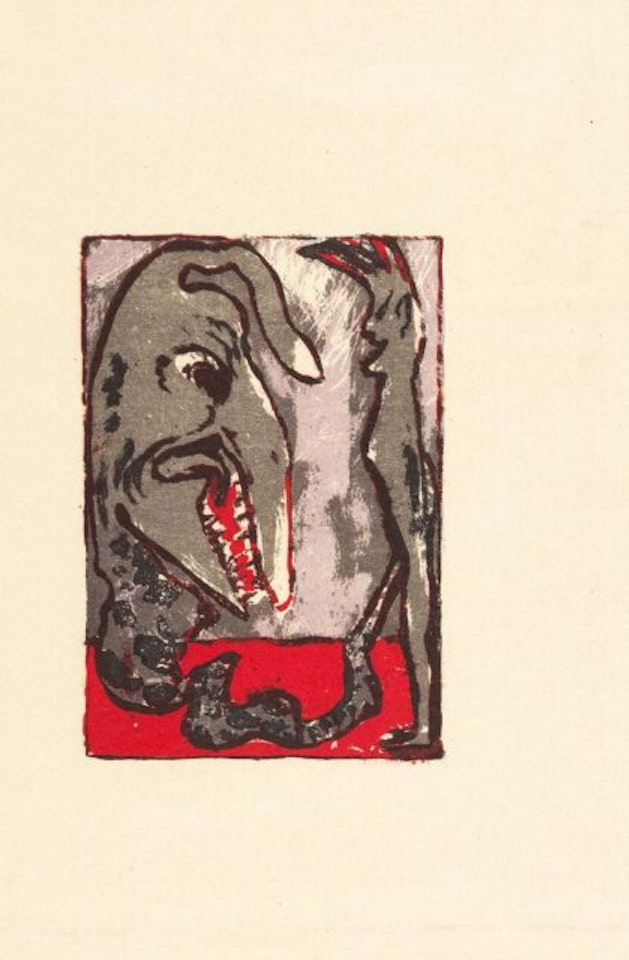 Mythical creatures. by Emil Nolde