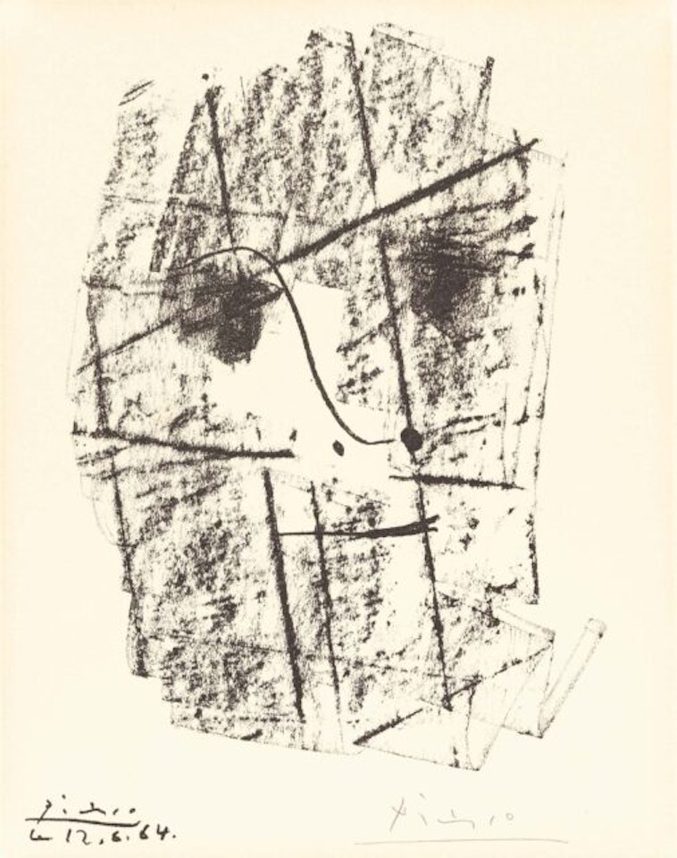 Le Visage from x Pour Henry-Daniel Kahnweiler by Pablo Picasso