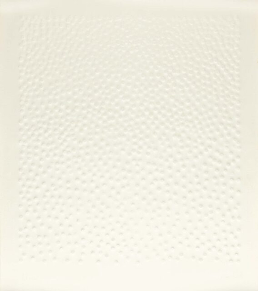 "Snow". by Günther Uecker