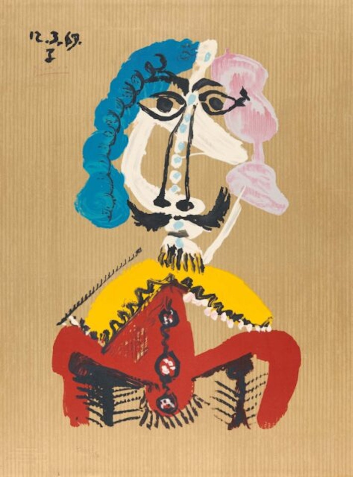 1 sheet from x Les portraits imaginaires. by Pablo Picasso