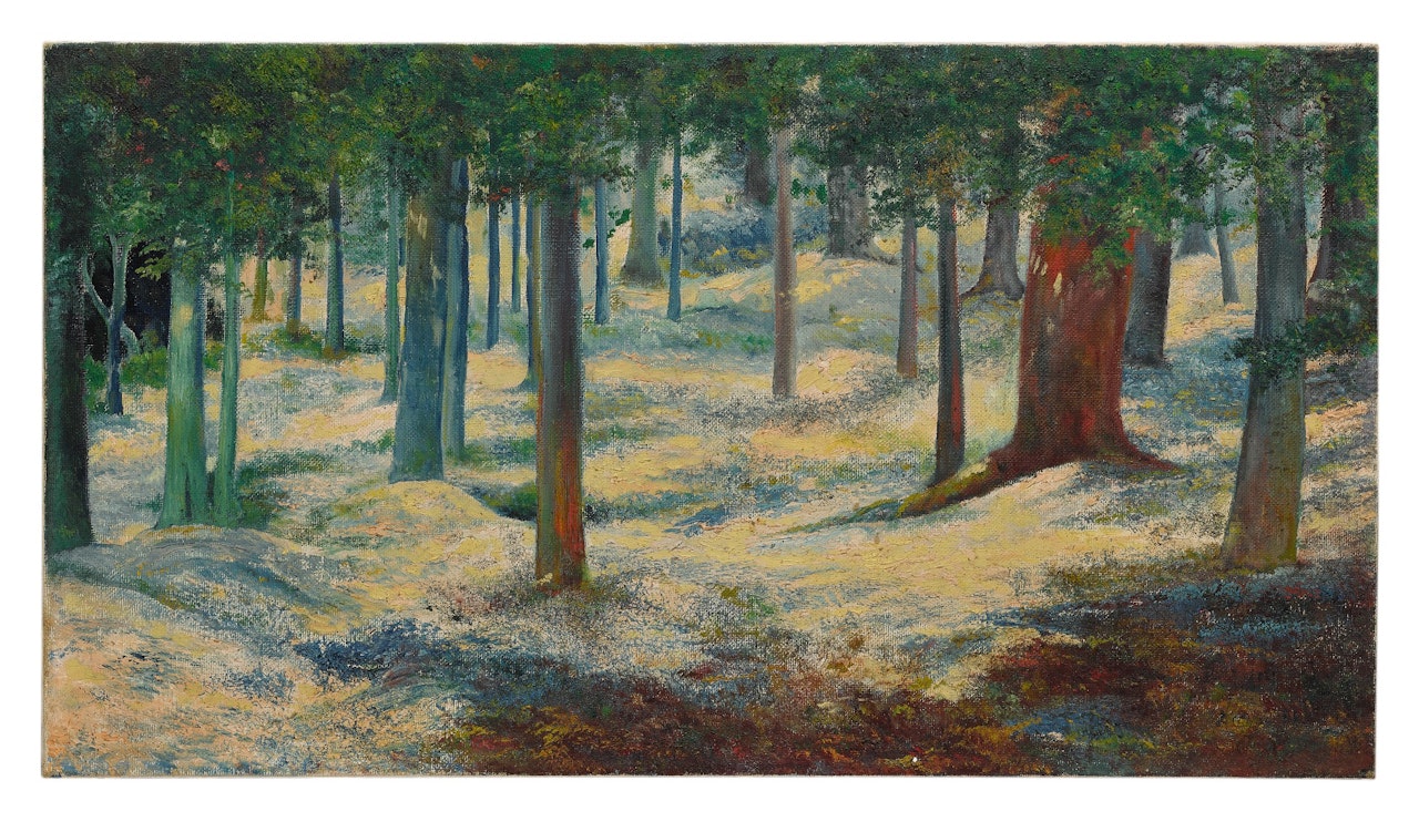 BOSQUE EN EL OTOÑO by Joaquín Clausell