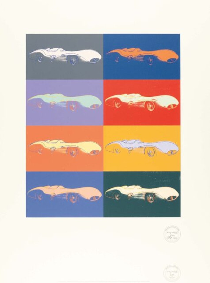 Cars (Formula 1 Car W 196). by After Andy Warhol
