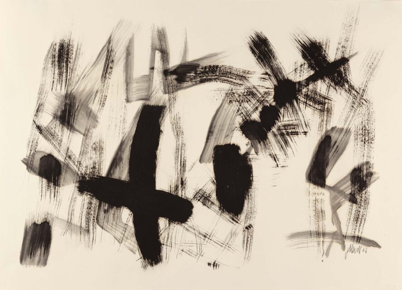 “Grasses II”. by Fritz Winter
