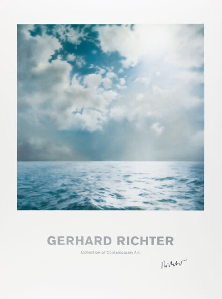 Seascape (backlight). by Gerhard Richter