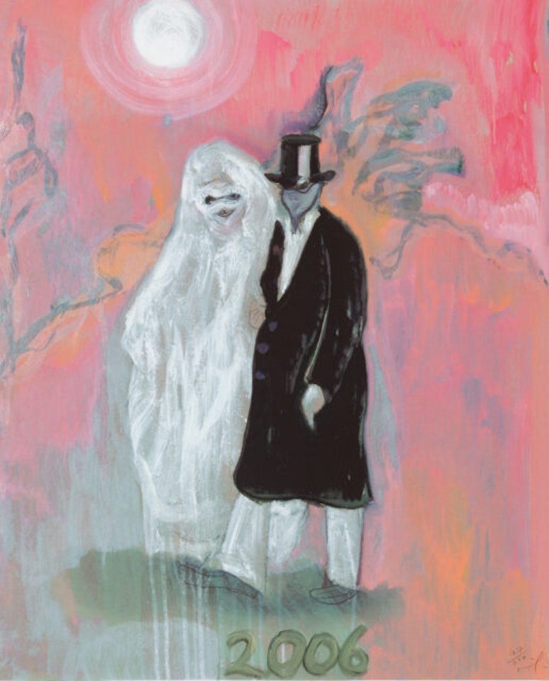 Masqueraders. by Peter Doig