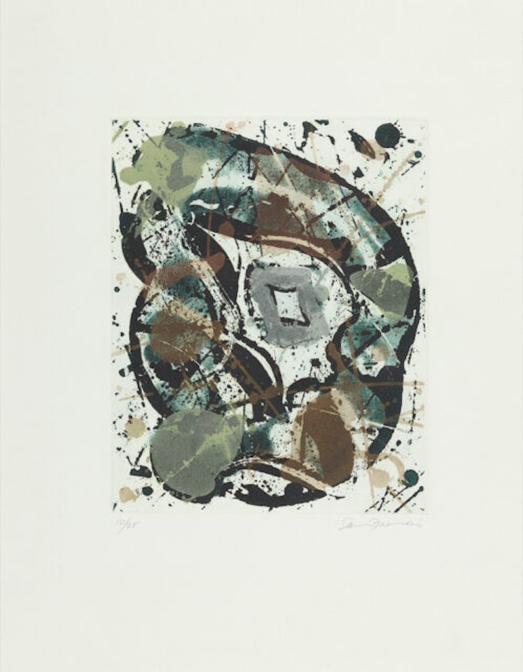 Untitled. by Sam Francis