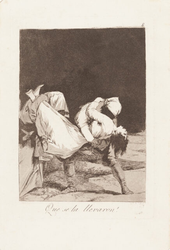 Que se la llevaron! by Francisco José de Goya
