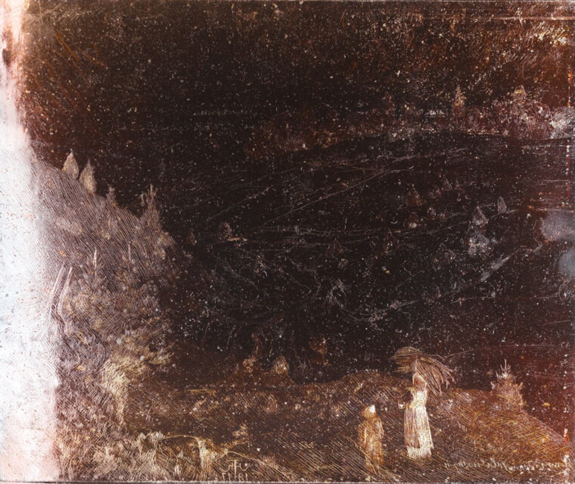 “Bernau field paths” by Hans Thoma