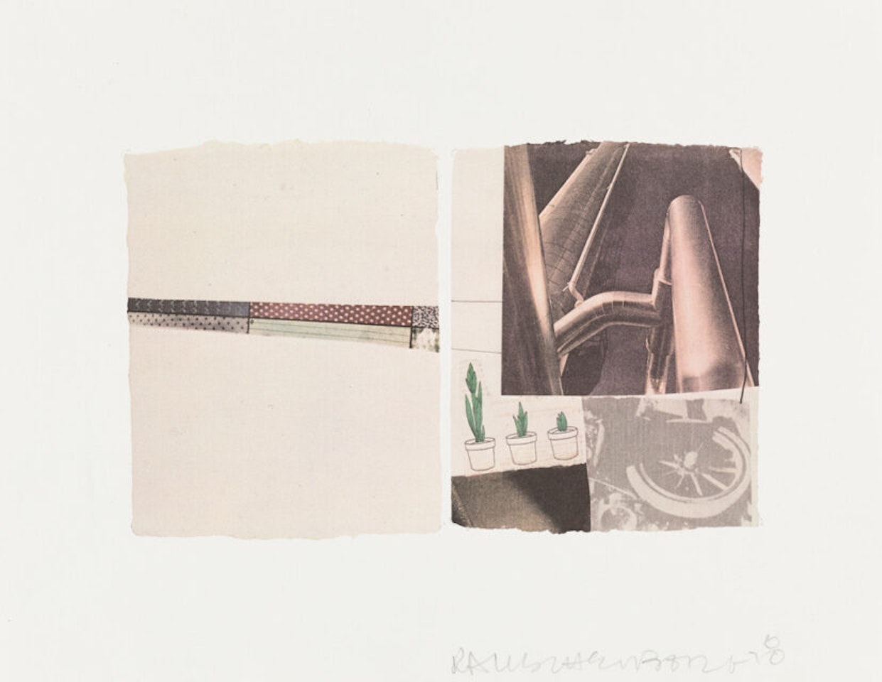 pipeline by Robert Rauschenberg