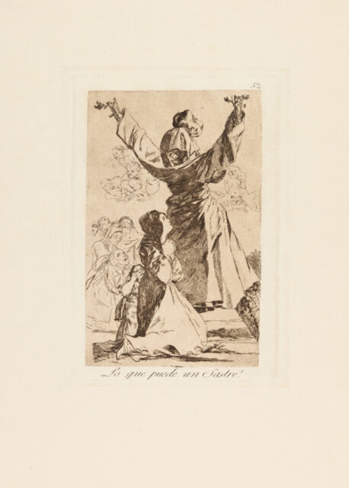 Lo que puede un Sastre! by Francisco José de Goya